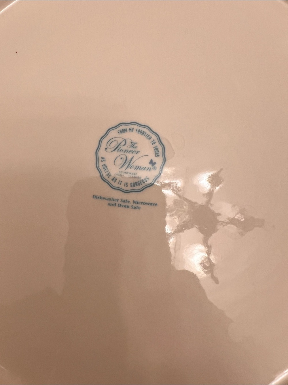Pioneer Woman Pie Plate - Picture 3 of 3